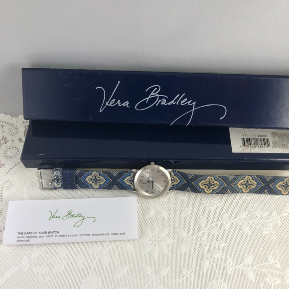 Vera Bradley Watch Nantucket Navy main image 6